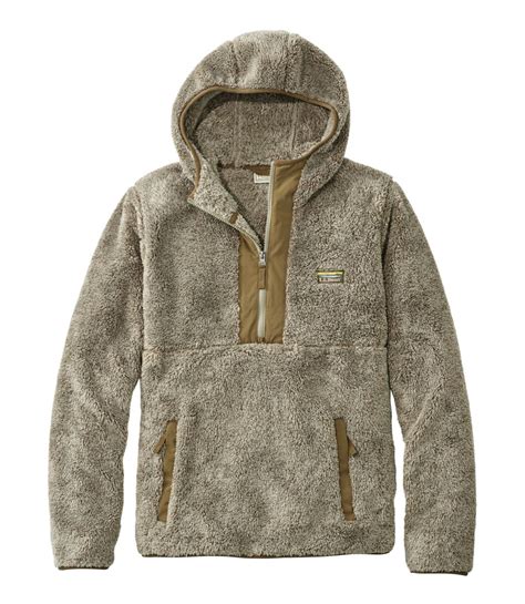 Men's L.L.Bean Hi-Pile Fleece Hoodie at L.L. Bean