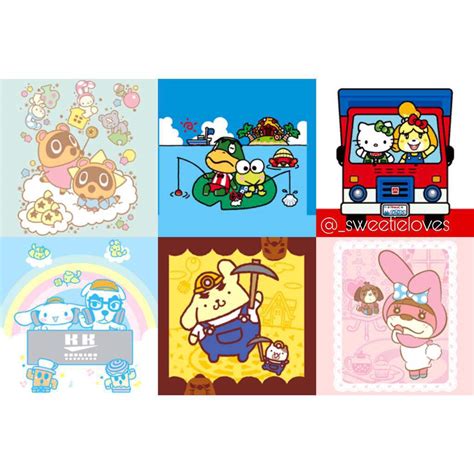 26+ Animal Crossing Sanrio Posters | Pleasekeepyourmouth