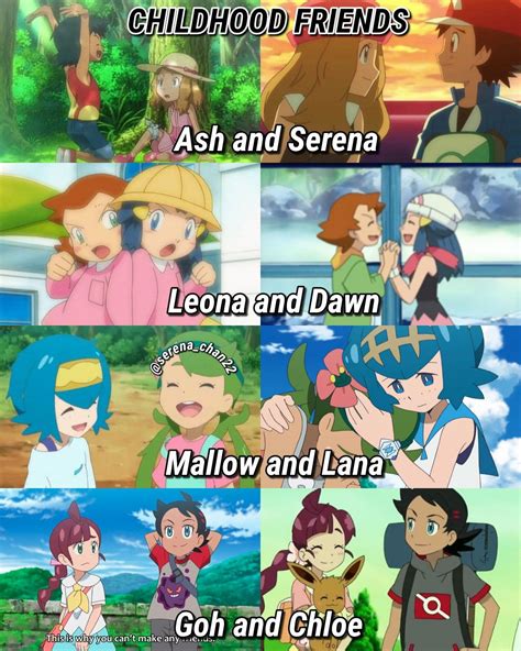 Pokemon childhood besties | Pokemon characters, Pokemon, Pokemon pictures