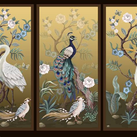 Chinoiserie Wall Art | Prints, Framed Prints And Multi Panel Art