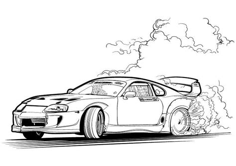 28+ toyota supra drawing outline - AntonyKanwara