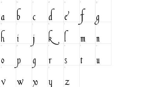 Italian Cursive, 16th c. Font | UrbanFonts.com