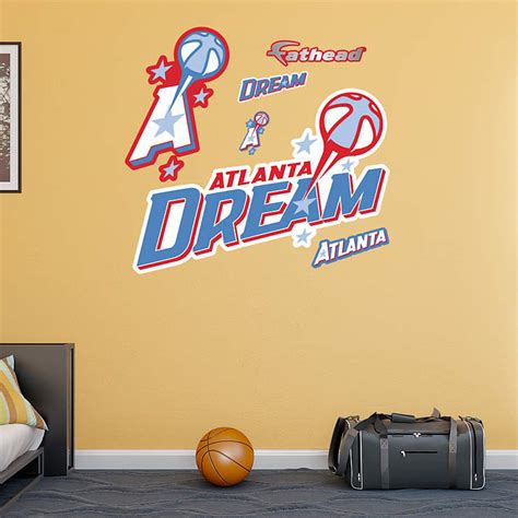 Atlanta Dream Logo Wall Decal | Shop Fathead® for Atlanta Dream Decor