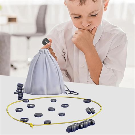 Portable Magnetic Chess Game Set Magnetic Effect Chess Set Battle Chess Educational Checkers ...