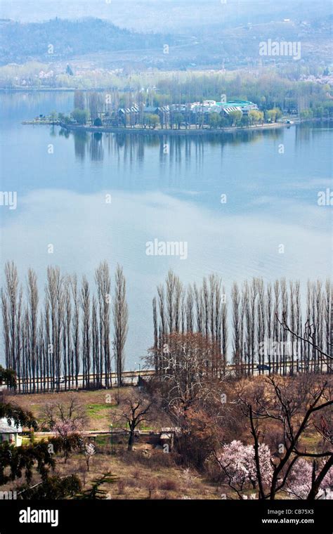 Kashmir landscape with Dal Lake Stock Photo - Alamy