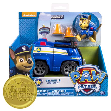 Paw Patrol Chase's Cruiser, Vehicle and Figure - Walmart.com