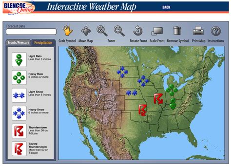 Interactive Weather Map | The Techie Teacher®