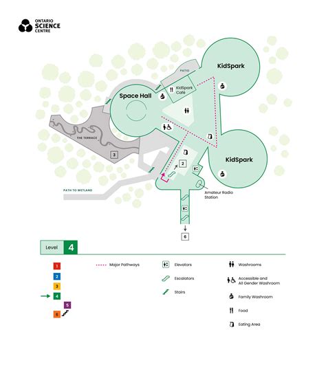 Map of the Centre | Ontario Science Centre