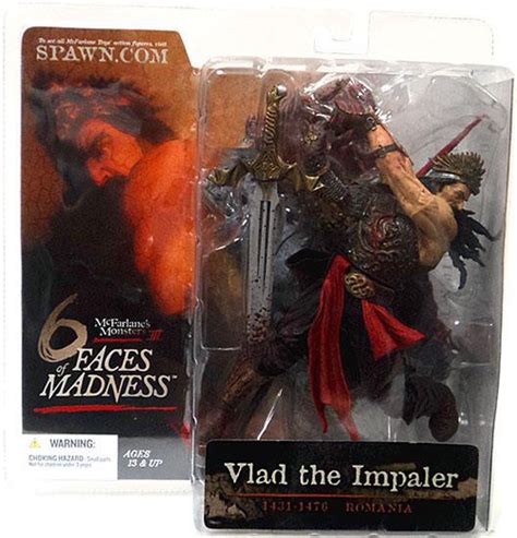 McFarlane Toys Monsters 6 Faces of Madness Vlad the Impaler Action ...