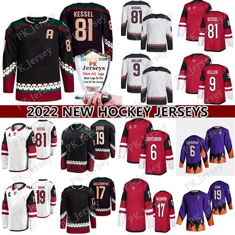 Hockey Jerseys Hockey Jersey 81 Phil Kessel 6 Jakob Chychrun 17 Alex ...