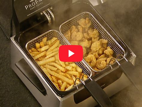 Presto® Dual Basket ProFry™ electric deep fryer - Product Info - Video - Presto®