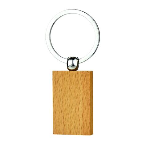 Custom Blank Wooden Keychain