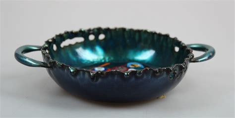 Franco Bastianelli Laurana Rame d'arte enamel bowl - artentique • com