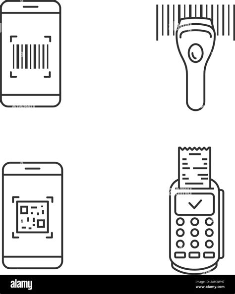 Handheld terminal Stock Vector Images - Alamy