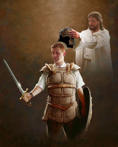 "Put on the Armor of God - Male" | Armor of god, Pictures of jesus ...