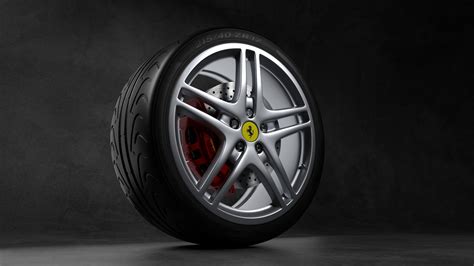 ArtStation - Ferrari F430 wheel