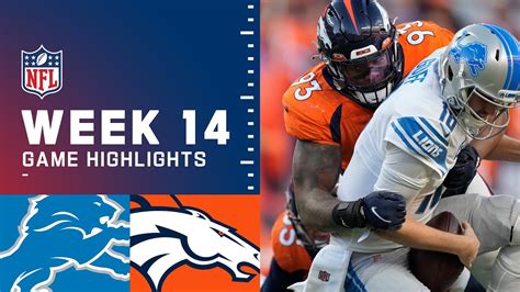 Lions vs. Broncos Week 14 Highlights | NFL 2021