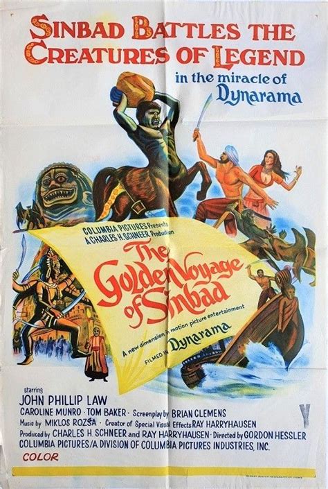 the golden voyage of sinbad australian one sheet poster Ray Harryhausen ...