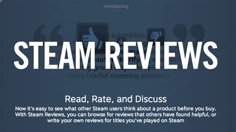 Valve Introduces Community-Based Steam Reviews - IGN