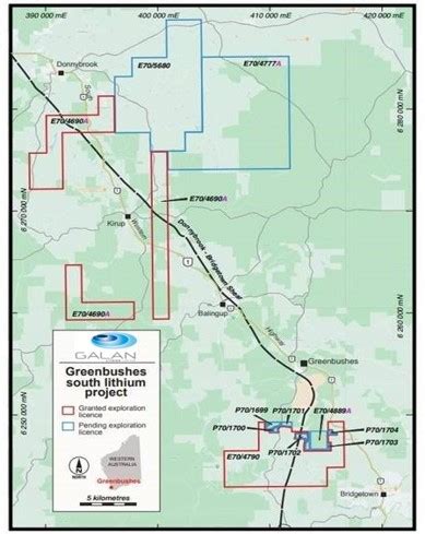 Greenbushes South JV - Galan Lithium Limited