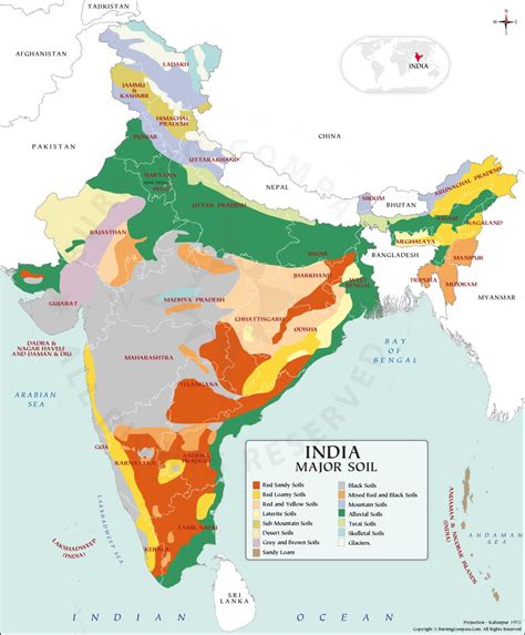 PDF of India Soil Map, India Soil Map PDF