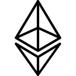 Ethereum Icon - Download in Line Style
