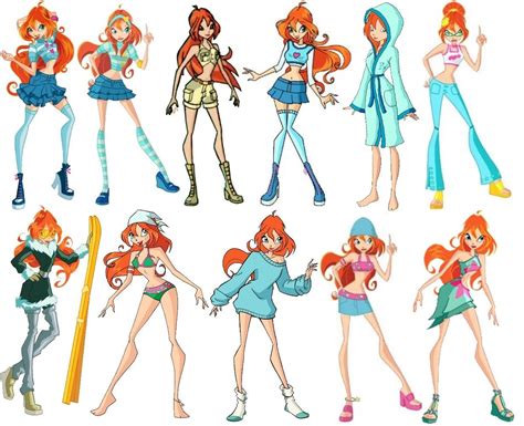 Winx Club Bloom outfits | Dresses Images 2022