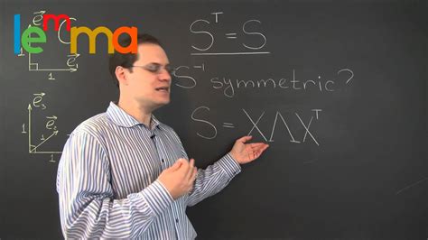 Linear Algebra 22h: Is the Inverse of a Symmetric Matrix Itself Symmetric? - YouTube