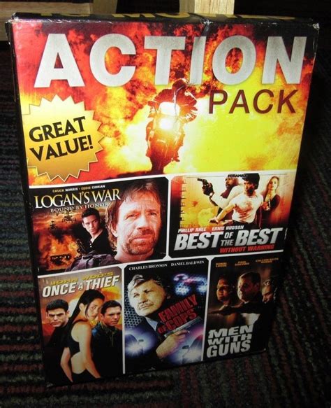 10-MOVIE ACTION PACK 2-DISC DVD SET, CHUCK NORRIS, CHARLES BRONSON, VING RHAMES | Ving rhames ...