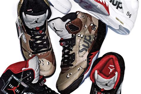 Supreme x Air Jordan 5 - Sneaker Bar Detroit