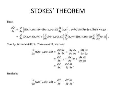 PPT - Teorema Stokes PowerPoint Presentation - ID:2516301