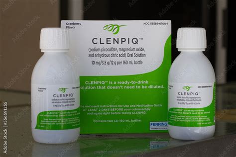 Clenpiq medication to clean out the intestines before surgery or certain procedures (such as ...