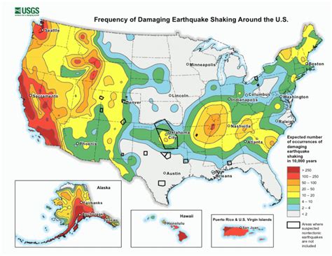 Usgs Earthquake Map Washington State - Printable Map