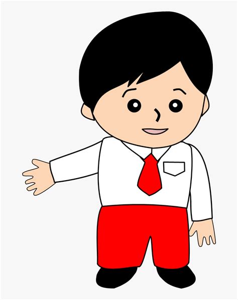 Animasi Anak Sekolah Sd, HD Png Download , Transparent Png Image ...