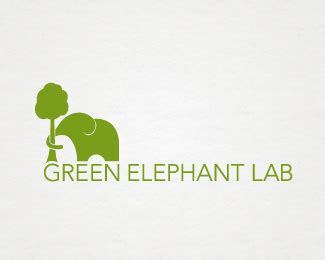 Logopond - Logo, Brand & Identity Inspiration (Green Elephant)