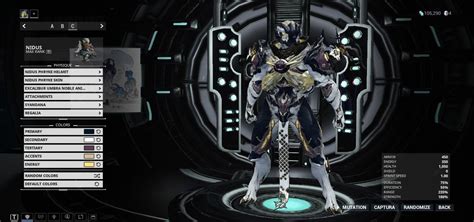 What's this?! Fashionframe..?! — The mutations for my Nidus' color schemes, all in...