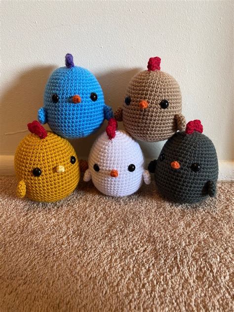 Stardew Valley Chicken Plushies - Etsy