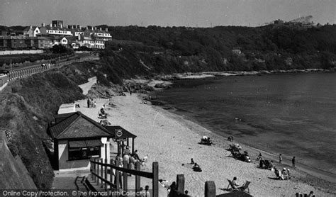 Photo of Falmouth, Castle Beach c.1950 - Francis Frith