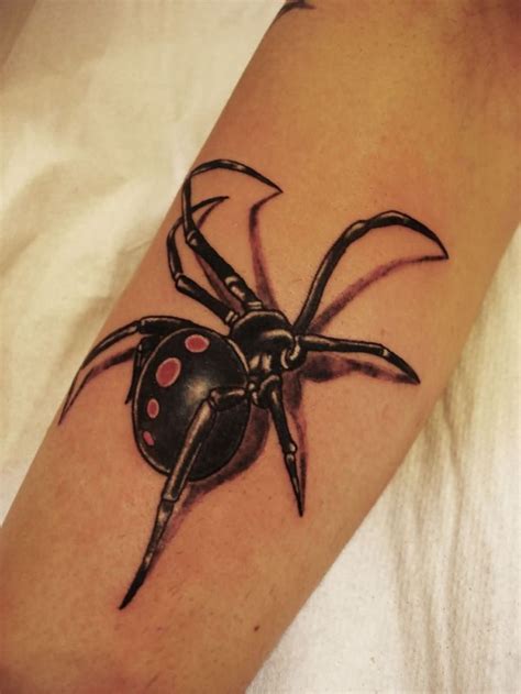 widow spider tattoo by meghanbeth cool 3d black widow spider tattoo ... | Schwarze witwe tattoo ...