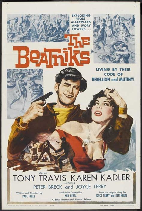 The Beatniks.....1960 | Movie posters, Vintage movies, Beatnik