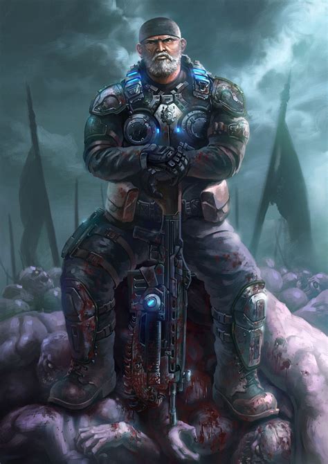 ArtStation - gears of war fan art, JuWoong J | Gears of war, War fan ...