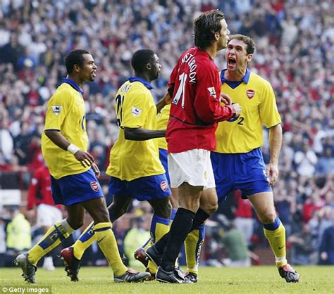 Arsenal's rivalry with Manchester United was ferocious | Daily Mail Online