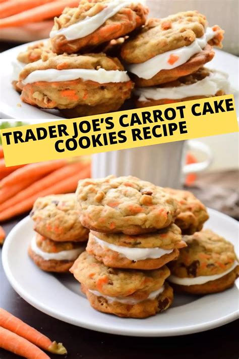 Trader Joe’s Carrot Cake Cookies Recipe