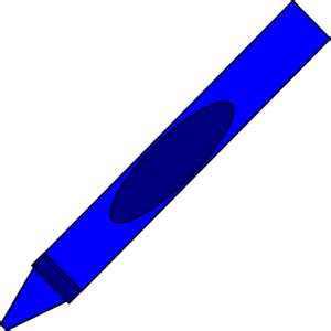 Totetude Blue Crayon Clip Art at Clker.com - vector clip art online, royalty free & public domain