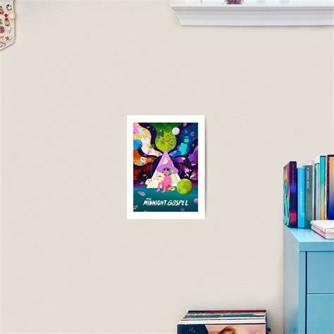 "Midnight Gospel" Art Print for Sale by Anjolinson | Redbubble