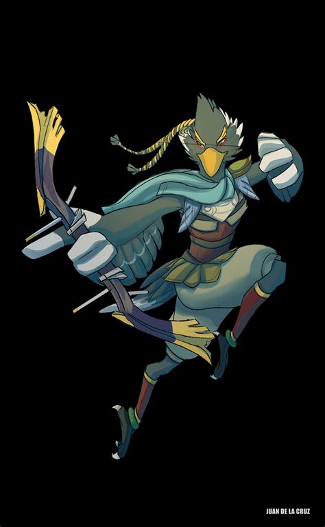 Revali / Zelda:Breath Of The Wild Fan Art by Juan-J-De-La-Cruz on DeviantArt