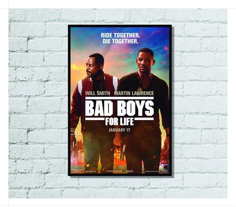 Bad Boys For Life Movie Poster 0557 Sizes A4A3A2A1 | Etsy