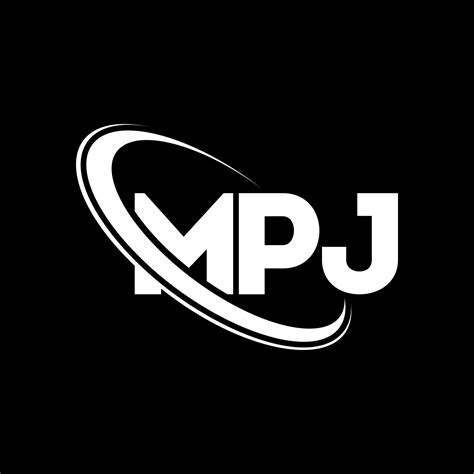 logotipo de MPJ. letra MPJ. diseño del logotipo de la letra mpj ...