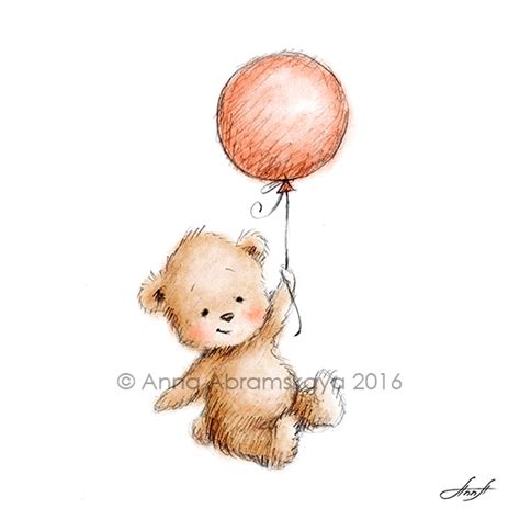 Teddy Bear Watercolor at PaintingValley.com | Explore collection of ...